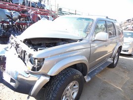 2002 Toyota 4Runner SR5 Silver 3.4L AT 4WD #Z22964